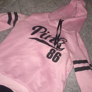 Pink hoodie